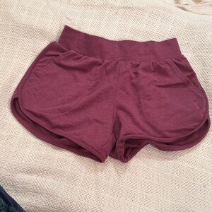 Nike Women's Maroon Athletic Shorts